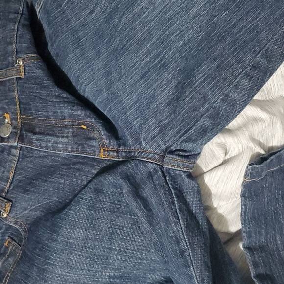 Chico's jeans women's chicos size 0 equals US size 4 blue embellished pockets - Picture 11 of 15